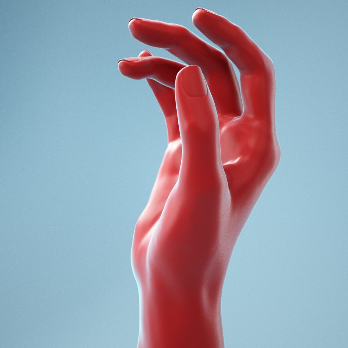 Idle Relaxed Realistic Hand