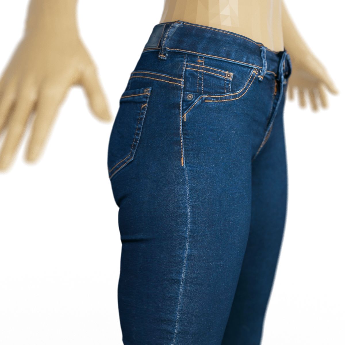 Vintage Trousers Jeans Blue