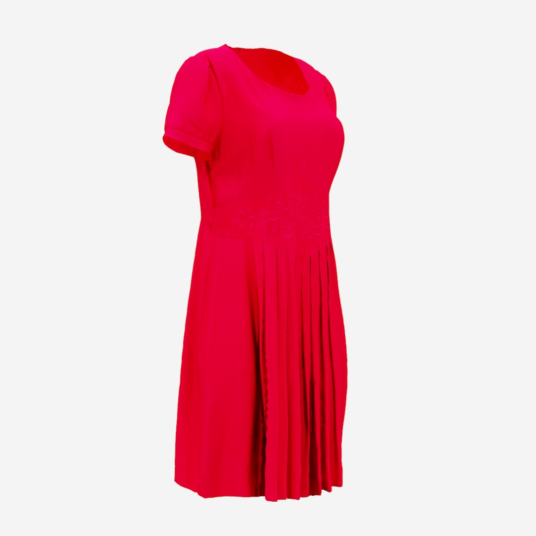 Red Fold Dress