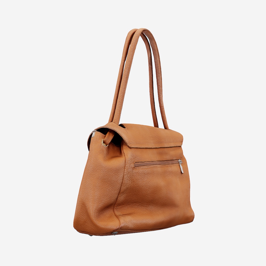 Mini Brown Leather Handbag