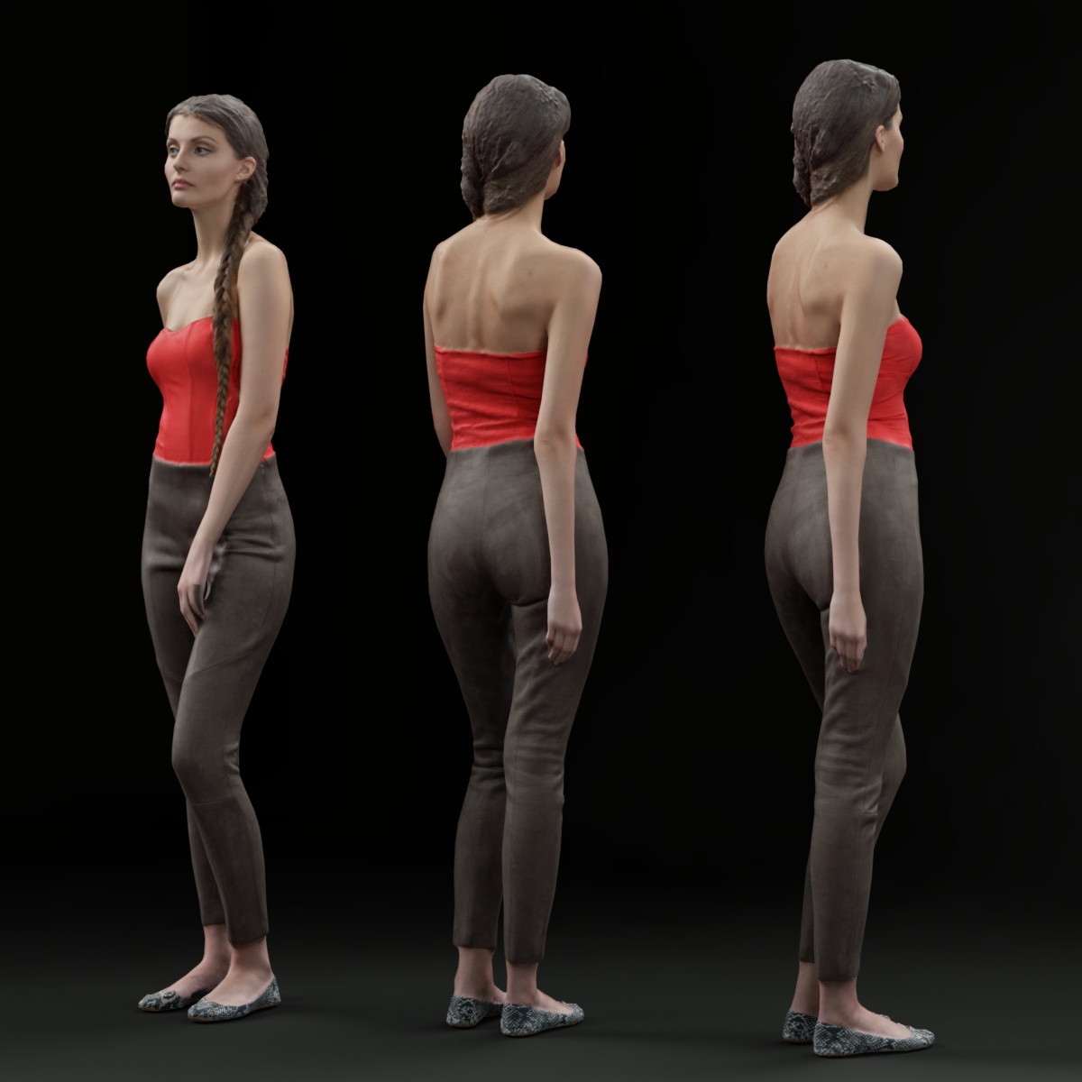 3,054 Woman Leggins Top Images, Stock Photos, 3D objects