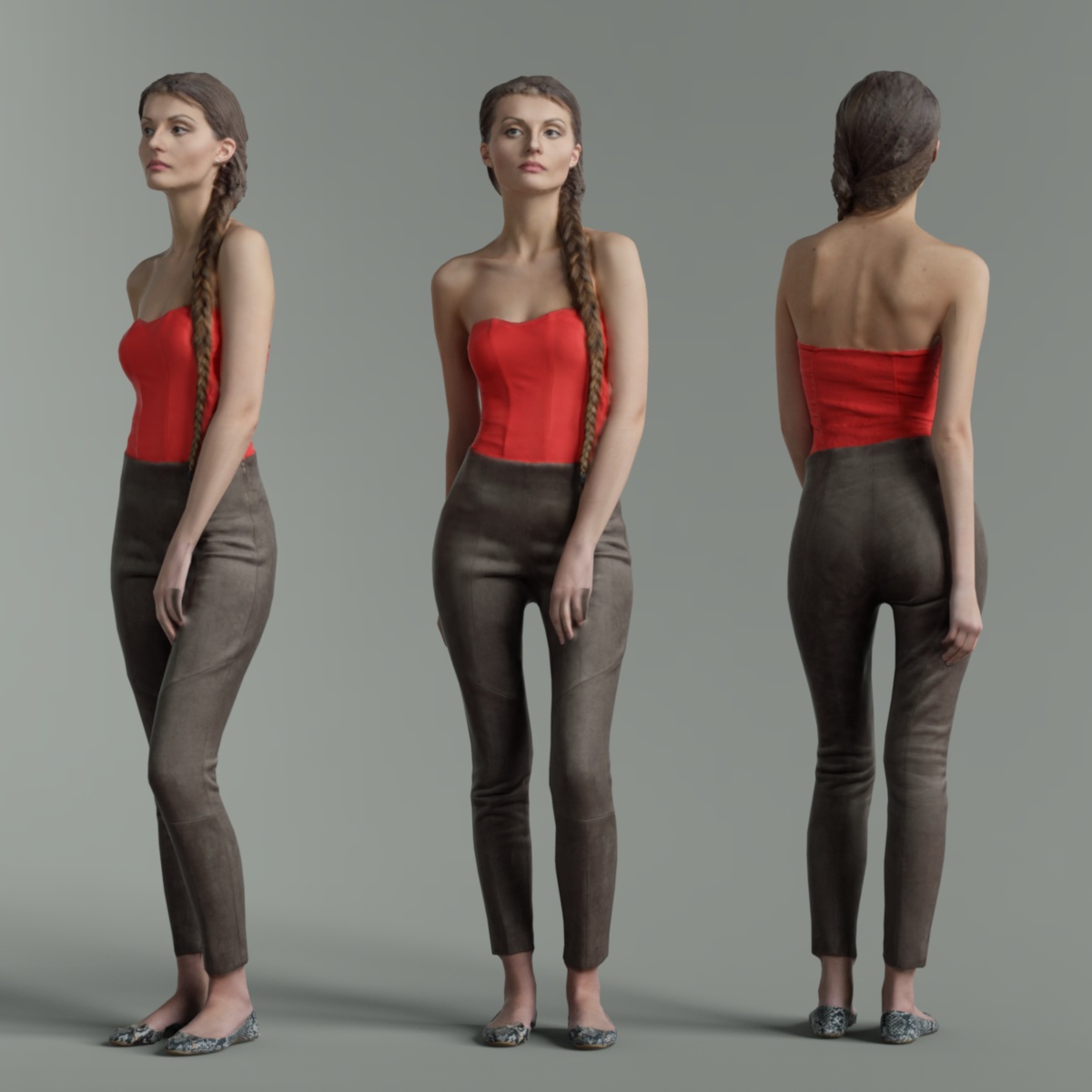 3,054 Woman Leggins Top Images, Stock Photos, 3D objects
