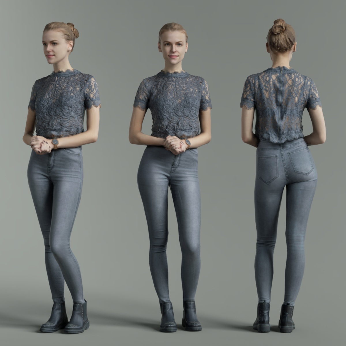 Casual Essential Poses for Genesis 9 | 3d Models for Daz Studio and Poser
